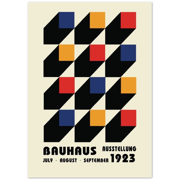 Bauhaus Ausstellung 1923 - A0 (84.1 X 118.9 cm)