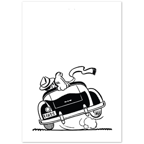 Automobile Poster - A4 21X29.7 cm / 8X12?