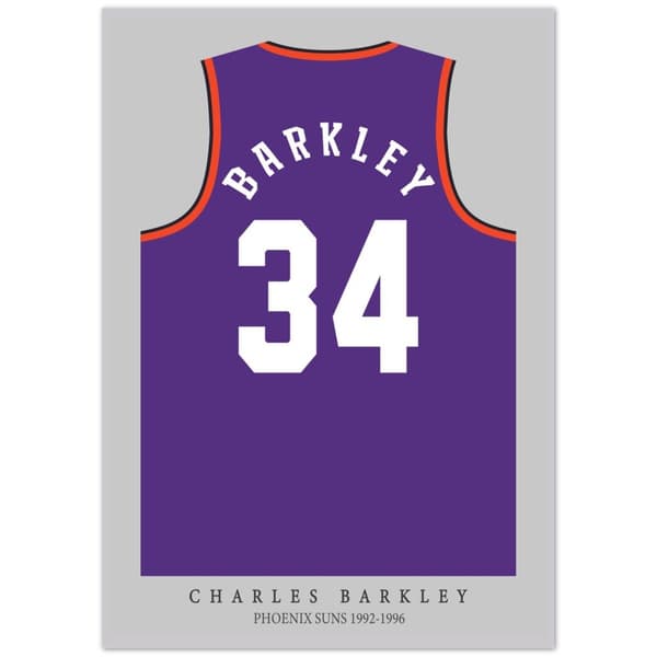 Charles Barkley Poster - A4 21X29.7 cm / 8X12?