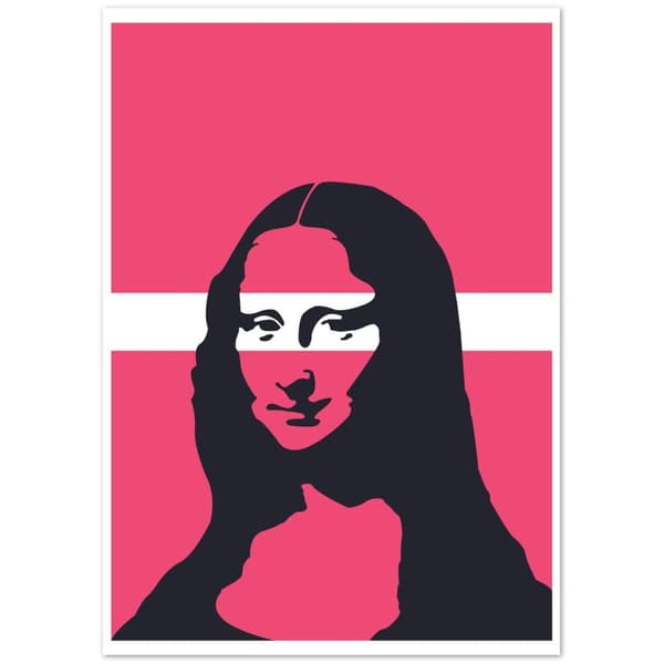 Mona Lisa Poster - A4 21X29.7 cm / 8X12?