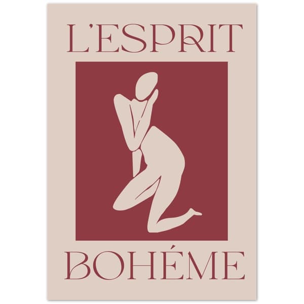 L'Esprit Boh�me Poster - A4 21X29.7 cm / 8X12?