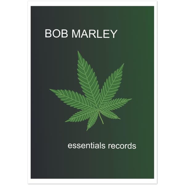 Bob Marley Essentials Records Poster - A4 21X29.7 cm / 8X12?