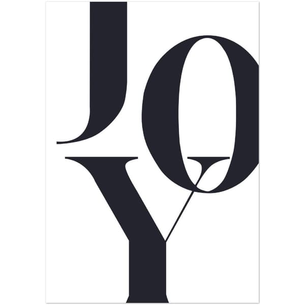 Joy Poster - A4 21X29.7 cm / 8X12?