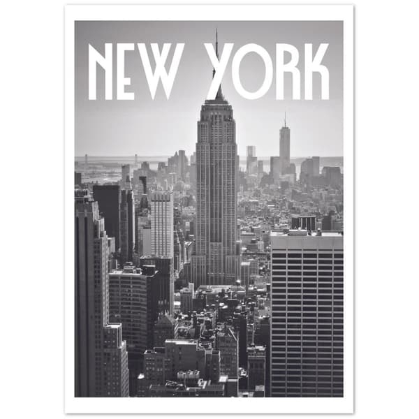 New York Poster - A3 (29.7 X 42 cm)
