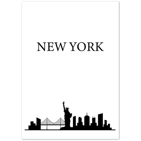New York Poster - A3 (29.7 X 42 cm)
