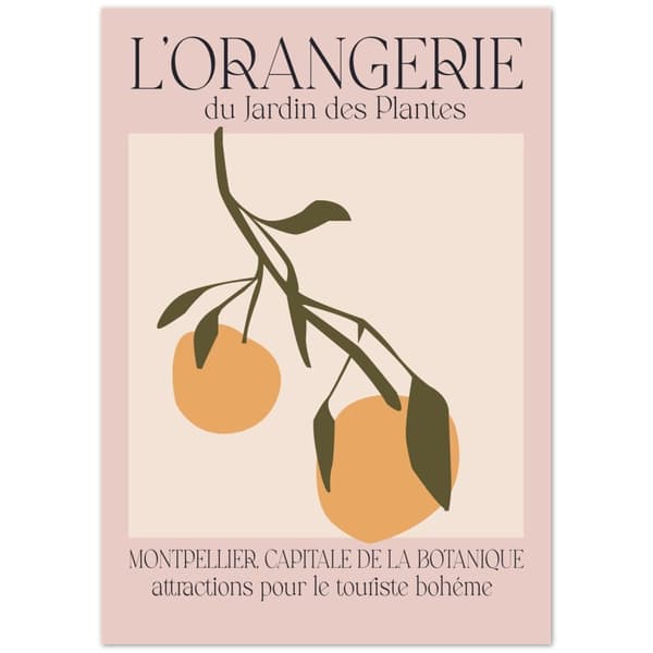 L'Orangerie Poster - A3 (29.7 X 42 cm)