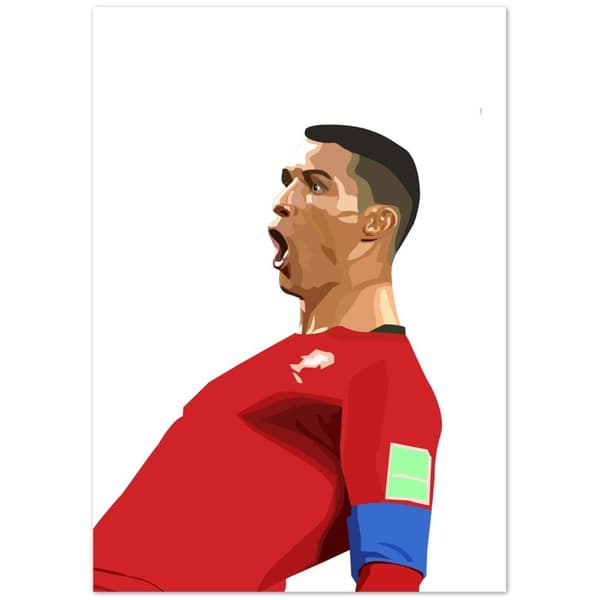 Cristiano Ronaldo Poster - A4 21X29.7 cm / 8X12?