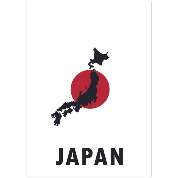 Japan Poster - A4 21X29.7 cm / 8X12?