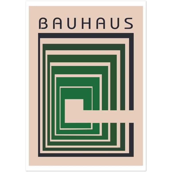 Bauhaus Poster - A4 21X29.7 cm / 8X12?