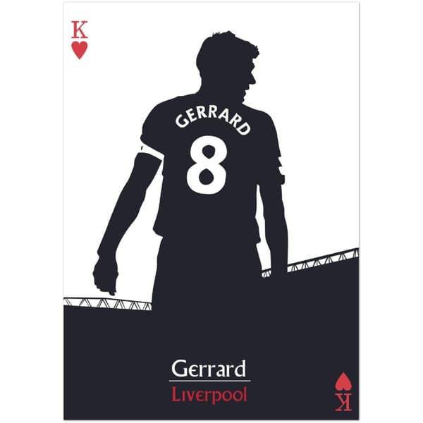 Steven Gerrard Poster - A4 21X29.7 cm / 8X12?