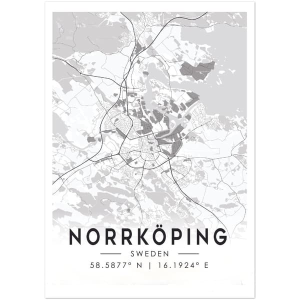 Norrk�ping Poster - A4 21X29.7 cm / 8X12?