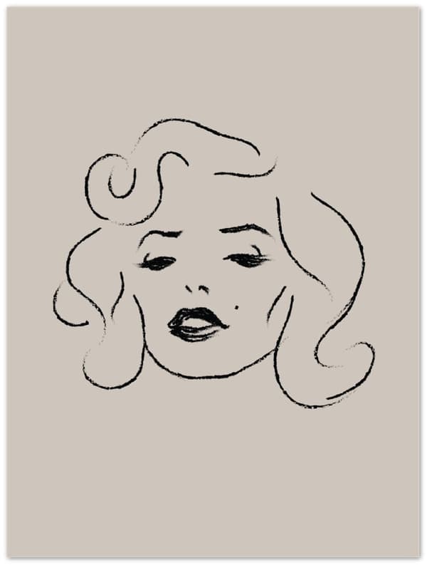 Marilyn Monroe - 30X40 cm / 12X16?