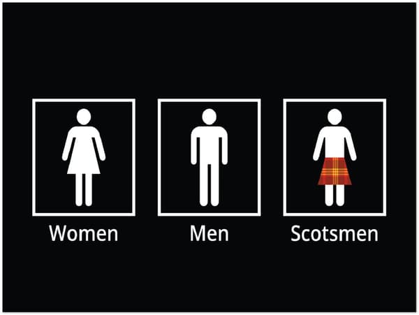 Women, Men &amp; Scotsmen Poster - 30X40 cm / 12X16?