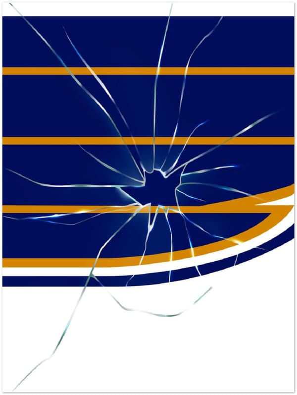 St Louis Blues Poster - 30X40 cm / 12X16?