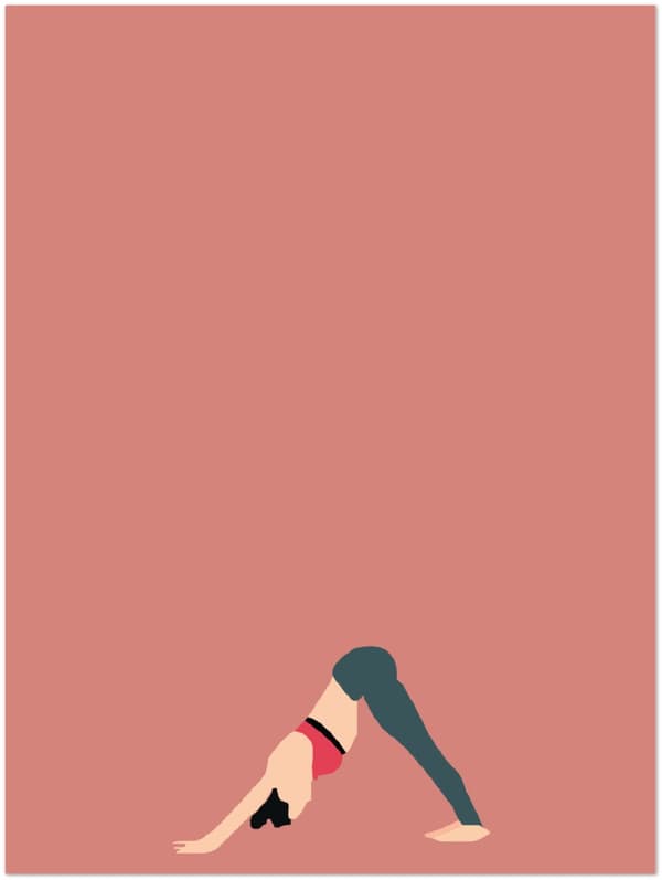 Yoga girl - 30X40 cm / 12X16?