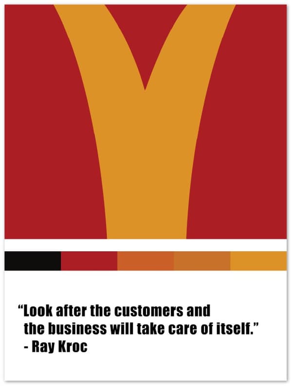 Ray Kroc Quote - 30X40 cm / 12X16?
