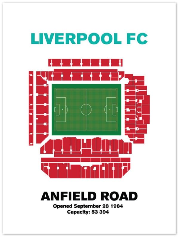 Liverpool Anfield Road Poster - 30X40 cm / 12X16?