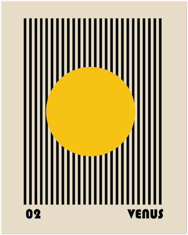 Bauhaus 02 Venus Poster - 40X50 cm / 16X20?