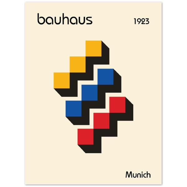 Bauhaus 1923 Munich Poster - 30X40 cm / 12X16?