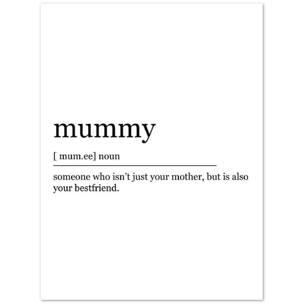 Mummy Poster - 30X40 cm / 12X16?