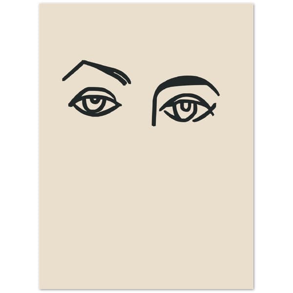 Female Eyes poster - 30X40 cm / 12X16?