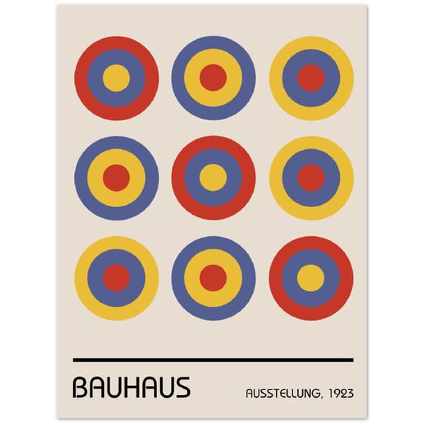 Bauhaus Ausstellung 1923 Poster - 30X40 cm / 12X16?