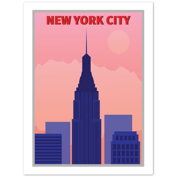 New York City Poster - 30X40 cm / 12X16?
