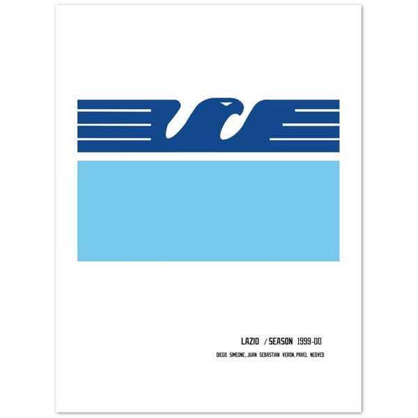 Lazio 1999/2000 Poster - 30X40 cm / 12X16?