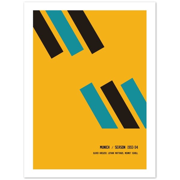 Bayern M�nchen 1993-94 Poster - 30X40 cm / 12X16?