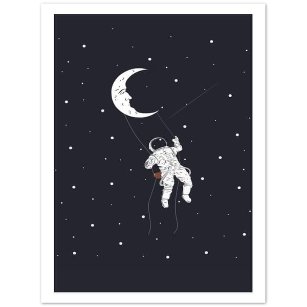 Astronaut Space Posters - 30X40 cm / 12X16?