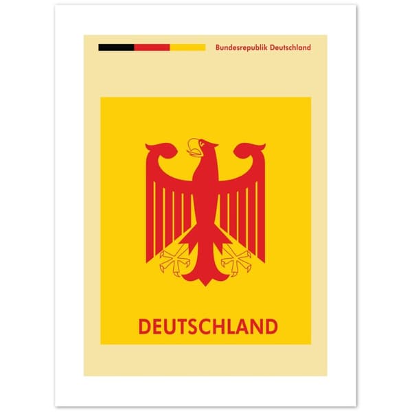 Deutschland Poster - 30X40 cm / 12X16?