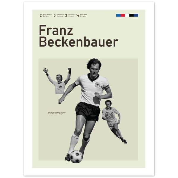 Franz Beckenbauer Poster - 30X40 cm / 12X16?