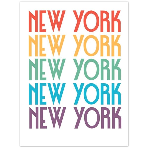 New York Poster - 30X40 cm / 12X16?