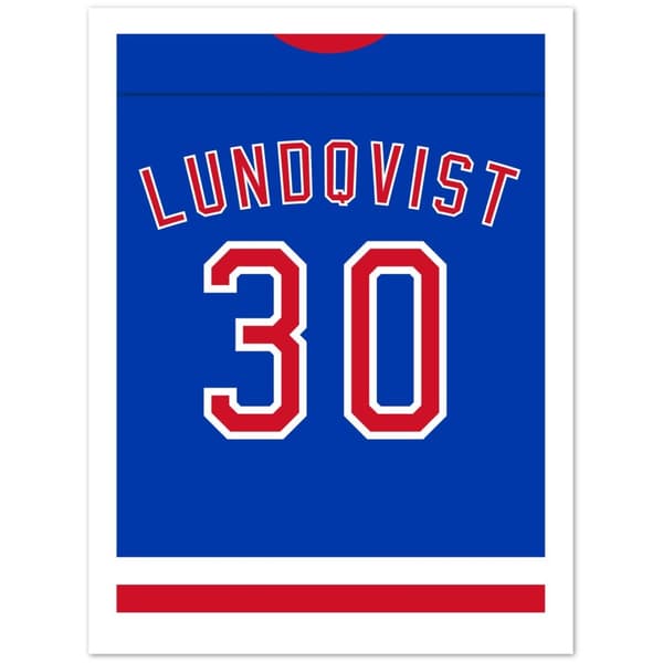Henrik Lundqvist Poster - 30X40 cm / 12X16?