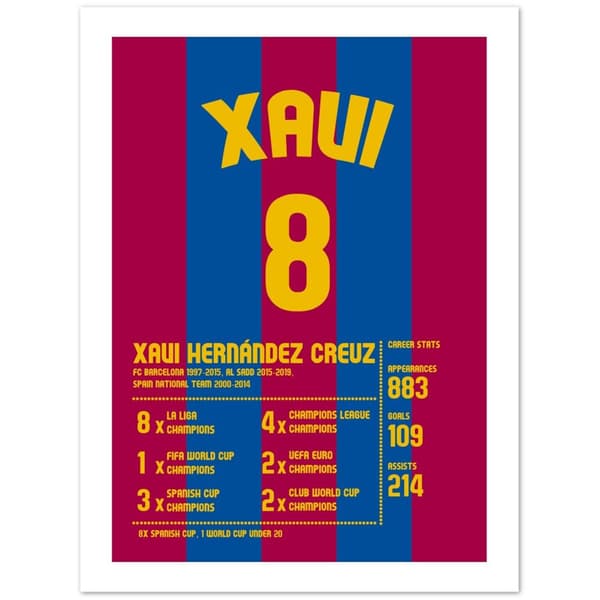 Xavi Poster - 30X40 cm / 12X16?
