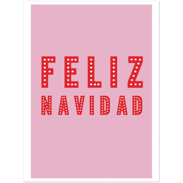 Feliz Navidad Poster - 30X40 cm / 12X16?