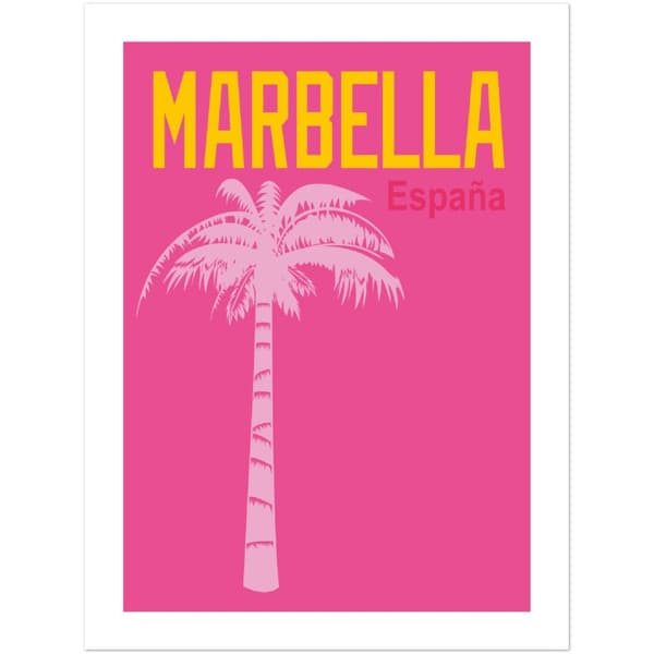 Marbella Spain Poster - 30X40 cm / 12X16?