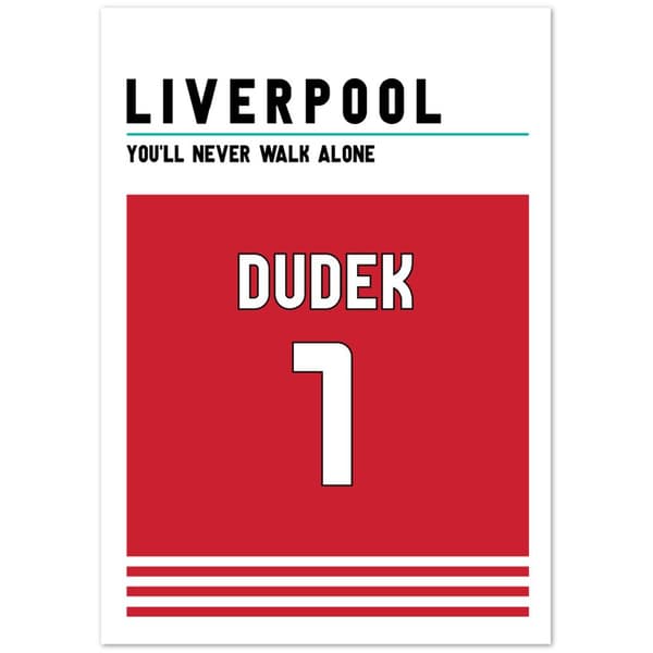 Jerzy Dudek Liverpool Poster - A3 (29.7 X 42 cm)