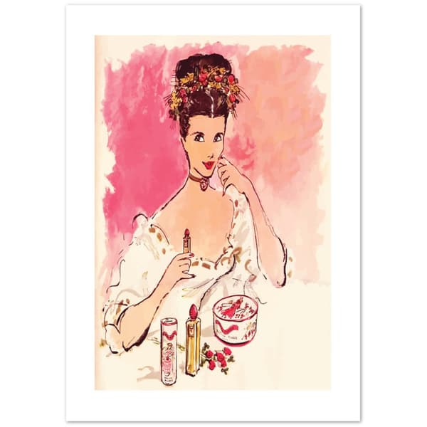 Vintage Poster Women - A3 (29.7 X 42 cm)