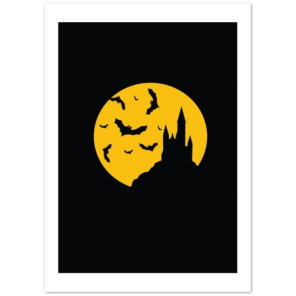 Bat Castle Poster - 50X70 cm / 20X28?