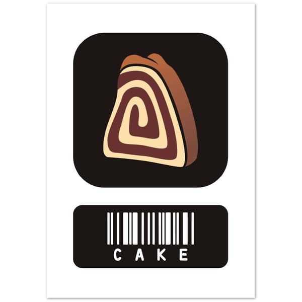 Cake Poster - A2 (42 X 59.4 cm)