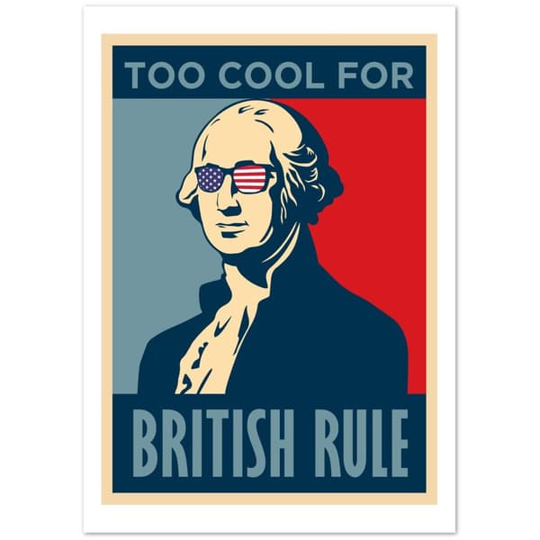 To Cool for British Rule - A2 (42 X 59.4 cm)