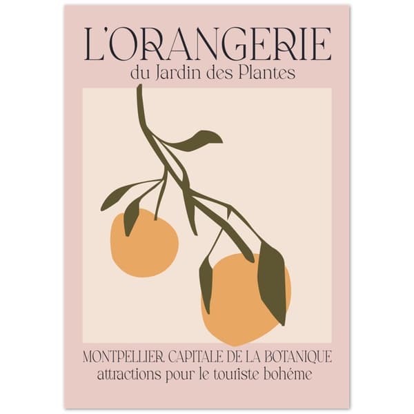 L'Orangerie Poster - A2 (42 X 59.4 cm)