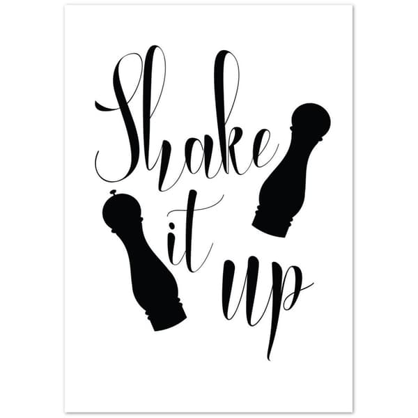 Shake it up Poster - A2 (42 X 59.4 cm)