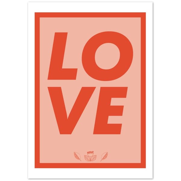 Love Poster - A2 (42 X 59.4 cm)