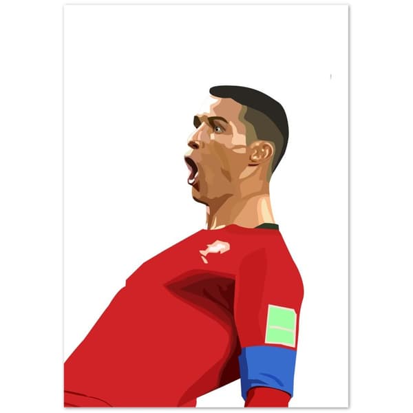 Cristiano Ronaldo Poster - A2 (42 X 59.4 cm)