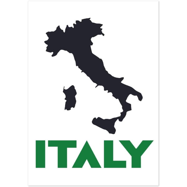 Italien Poster - A2 (42 X 59.4 cm)