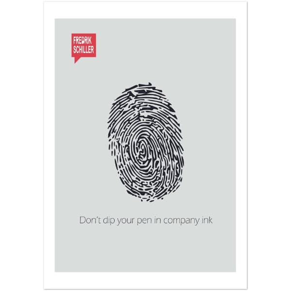 Solsidan citat poster - A2 (42 X 59.4 cm)