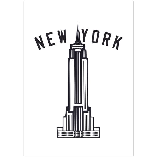 New York Poster - A2 (42 X 59.4 cm)