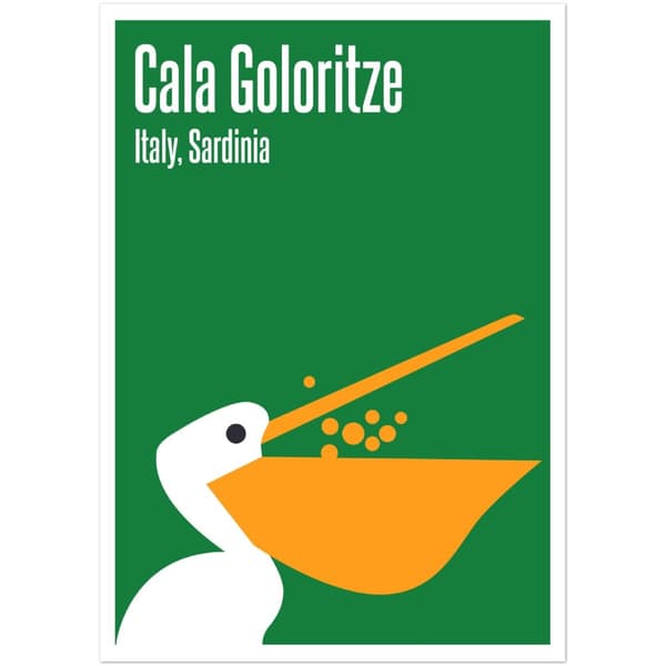 Cala Goloritze Poster - A2 (42 X 59.4 cm)